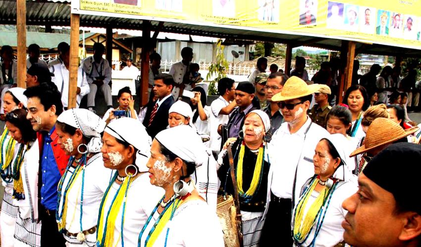 Golden Jubilee Mopin Festival 2016, photograph by Kiren Rijiju